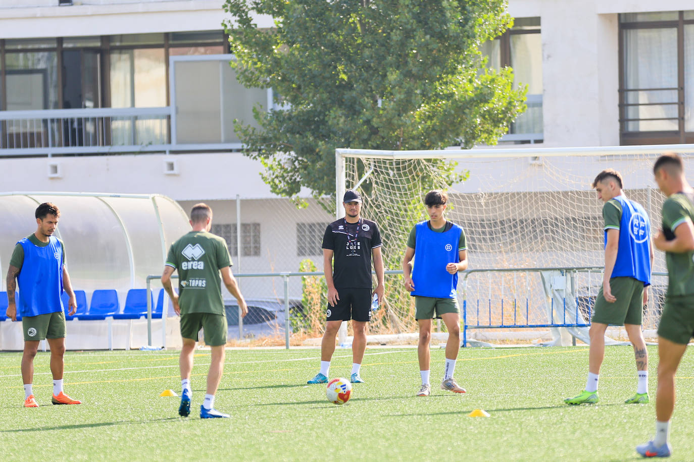 Unionistas cumple una nueva sesión antes de visitar el Adolfo Suárez y mira de reojo a la Copa RFEF