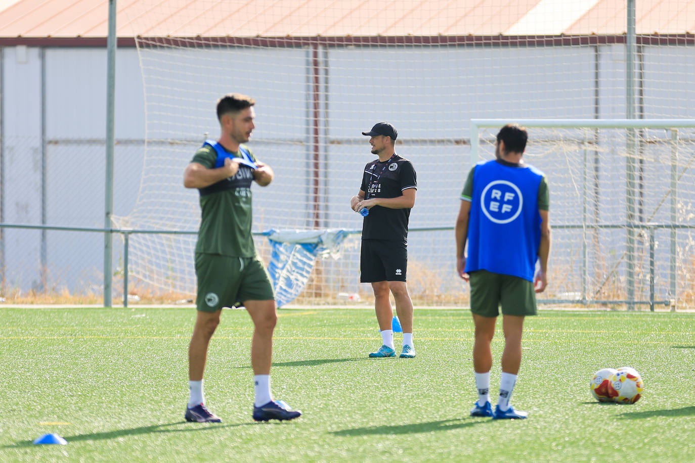 Unionistas cumple una nueva sesión antes de visitar el Adolfo Suárez y mira de reojo a la Copa RFEF