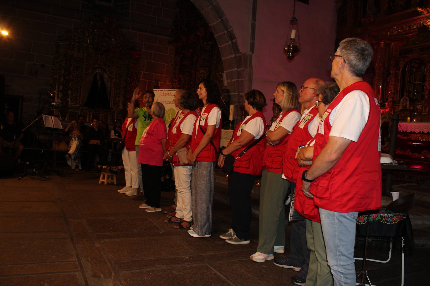 Noche de solidaridad en Puente del Congosto