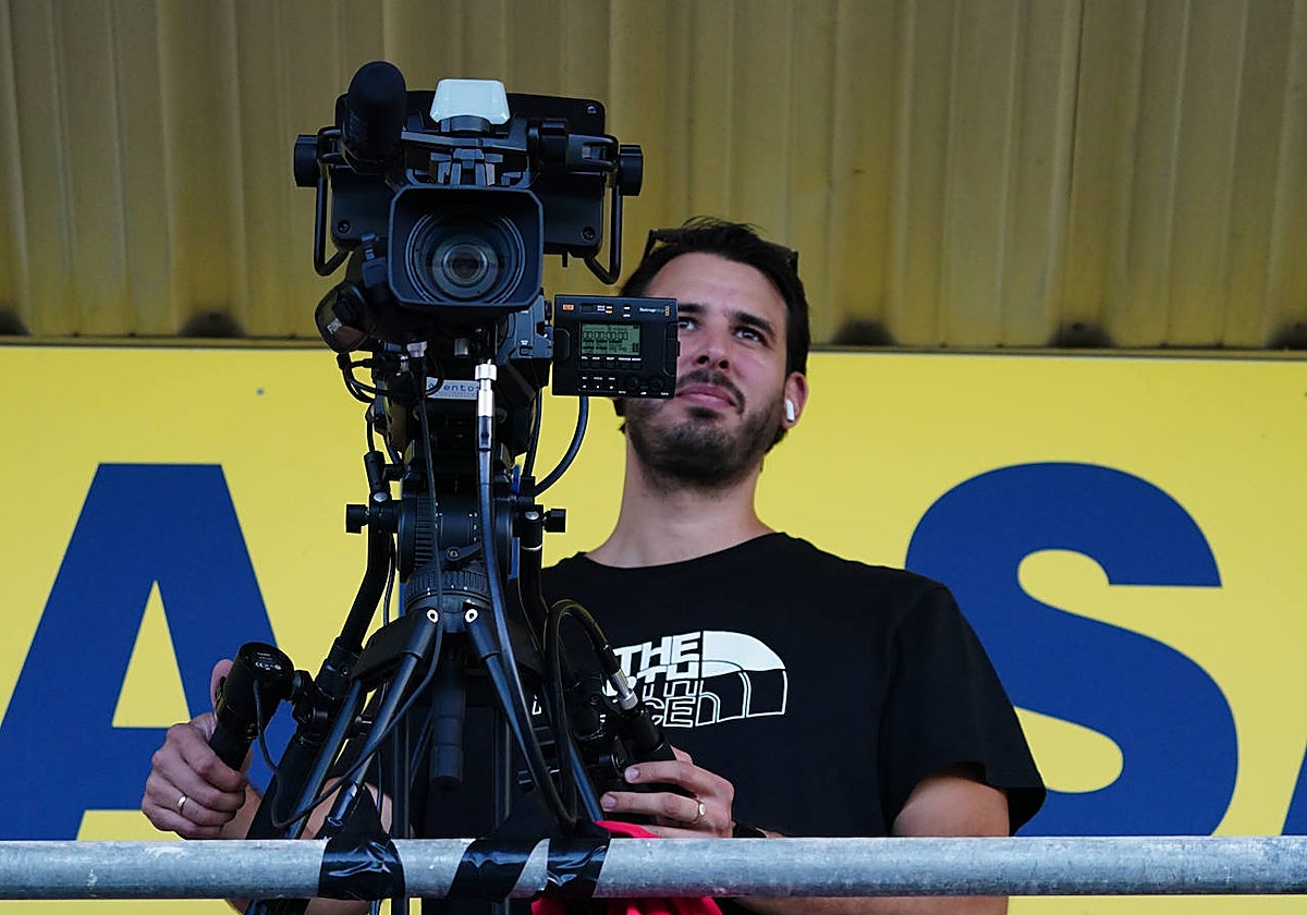 Cámara en el Reina Sofía.