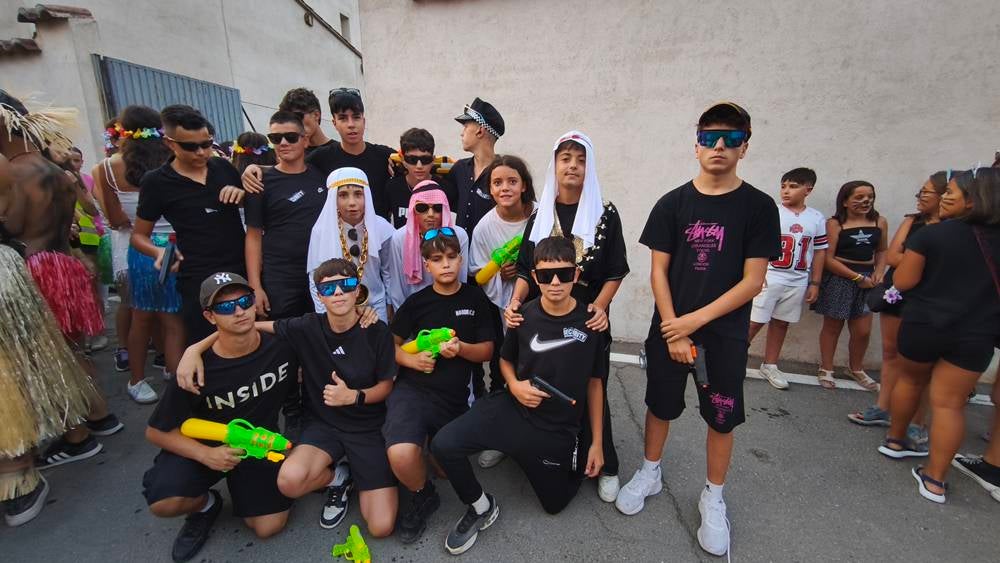 Las peñas activan la fiesta en Cantalpino