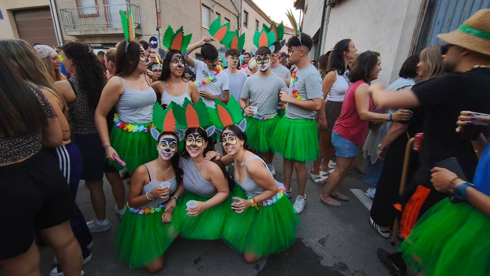 Las peñas activan la fiesta en Cantalpino