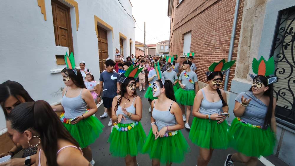 Las peñas activan la fiesta en Cantalpino