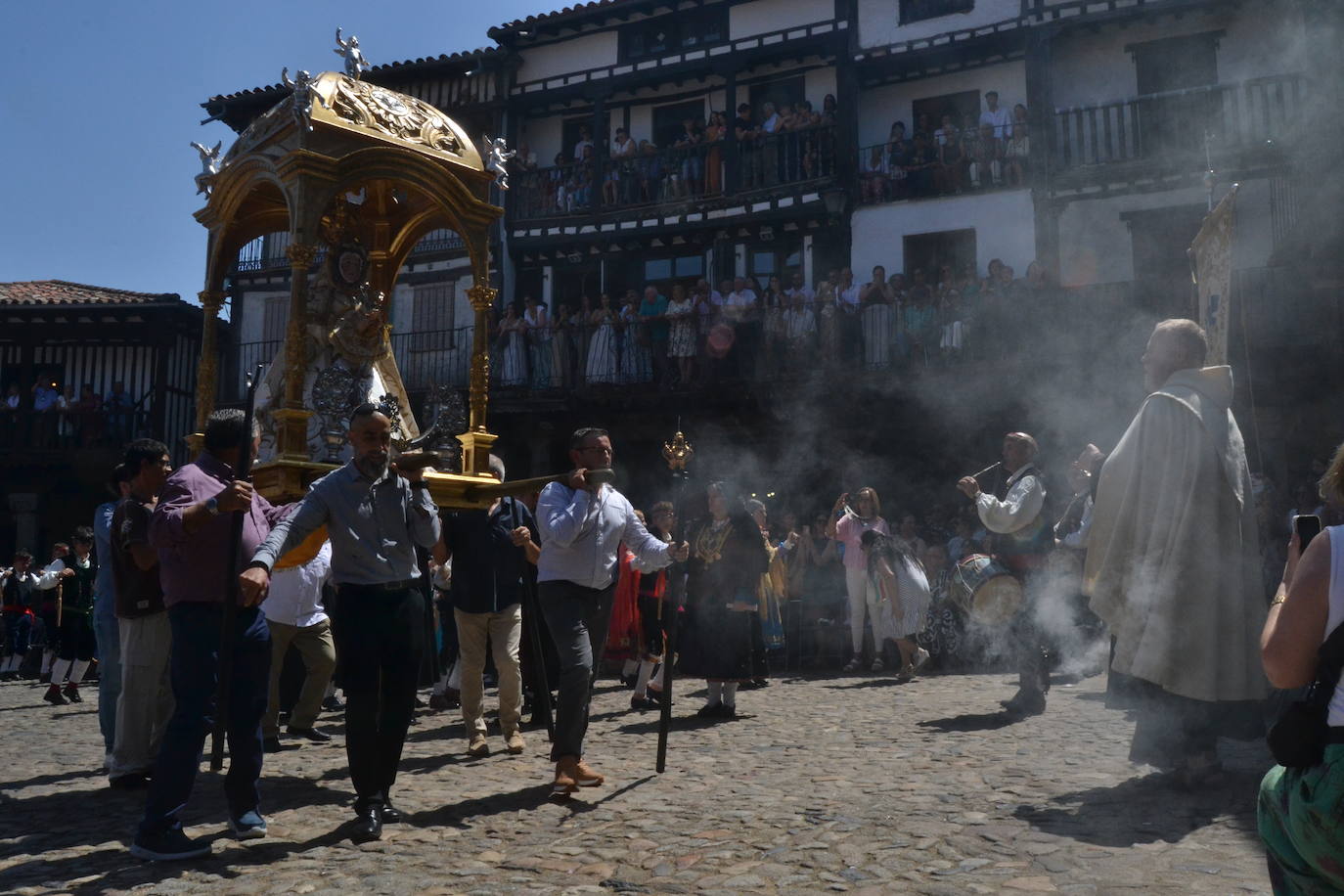 La Alberca se entrega con pasión y veneración en la apertura del Diagosto