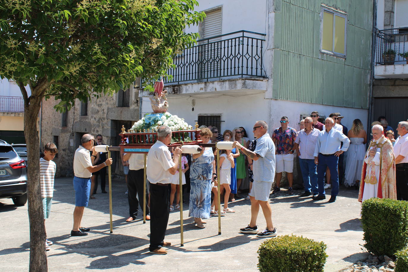 Sanchotello no falta a su cita con la Virgen de la Asunción