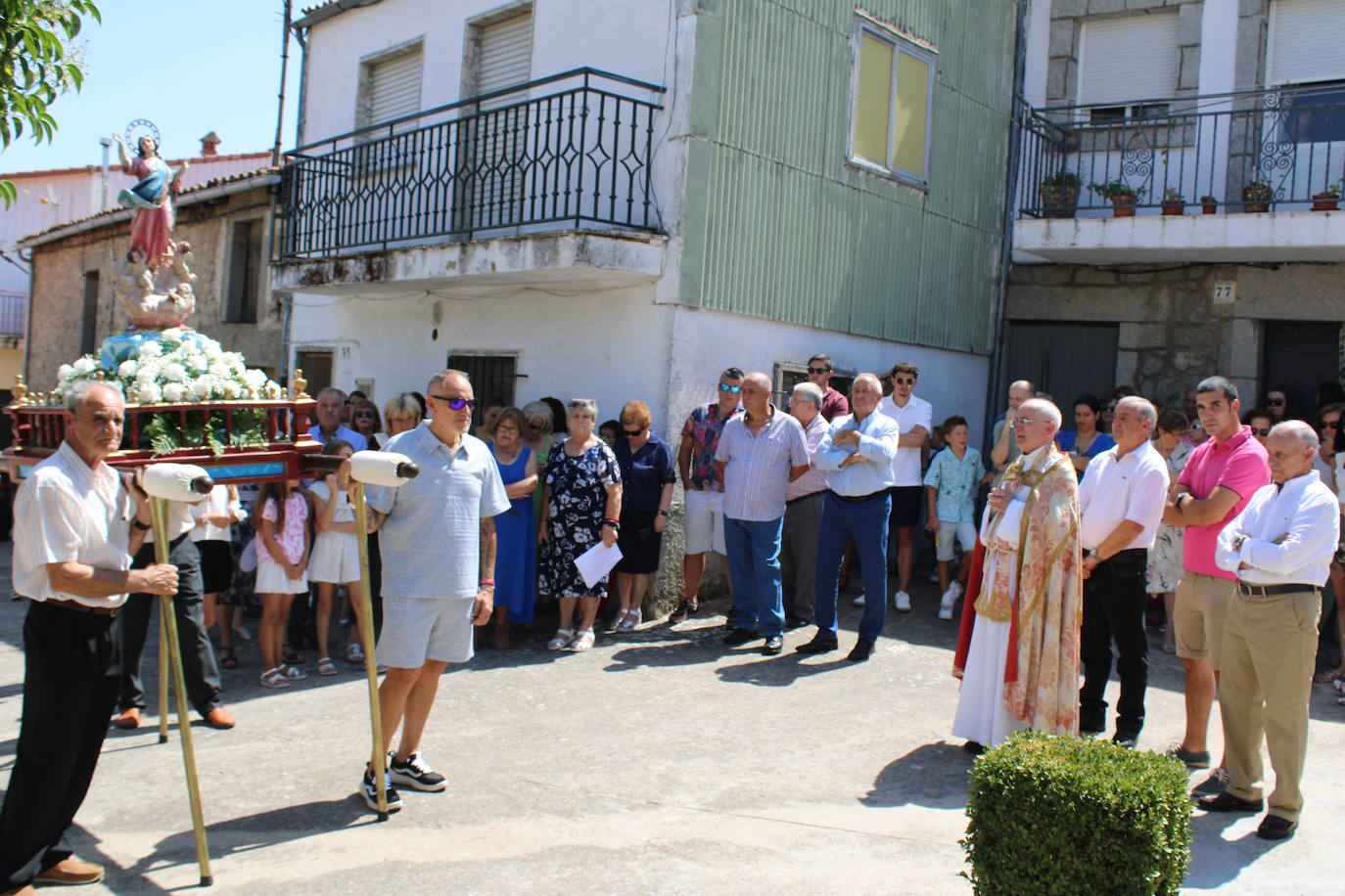Sanchotello no falta a su cita con la Virgen de la Asunción