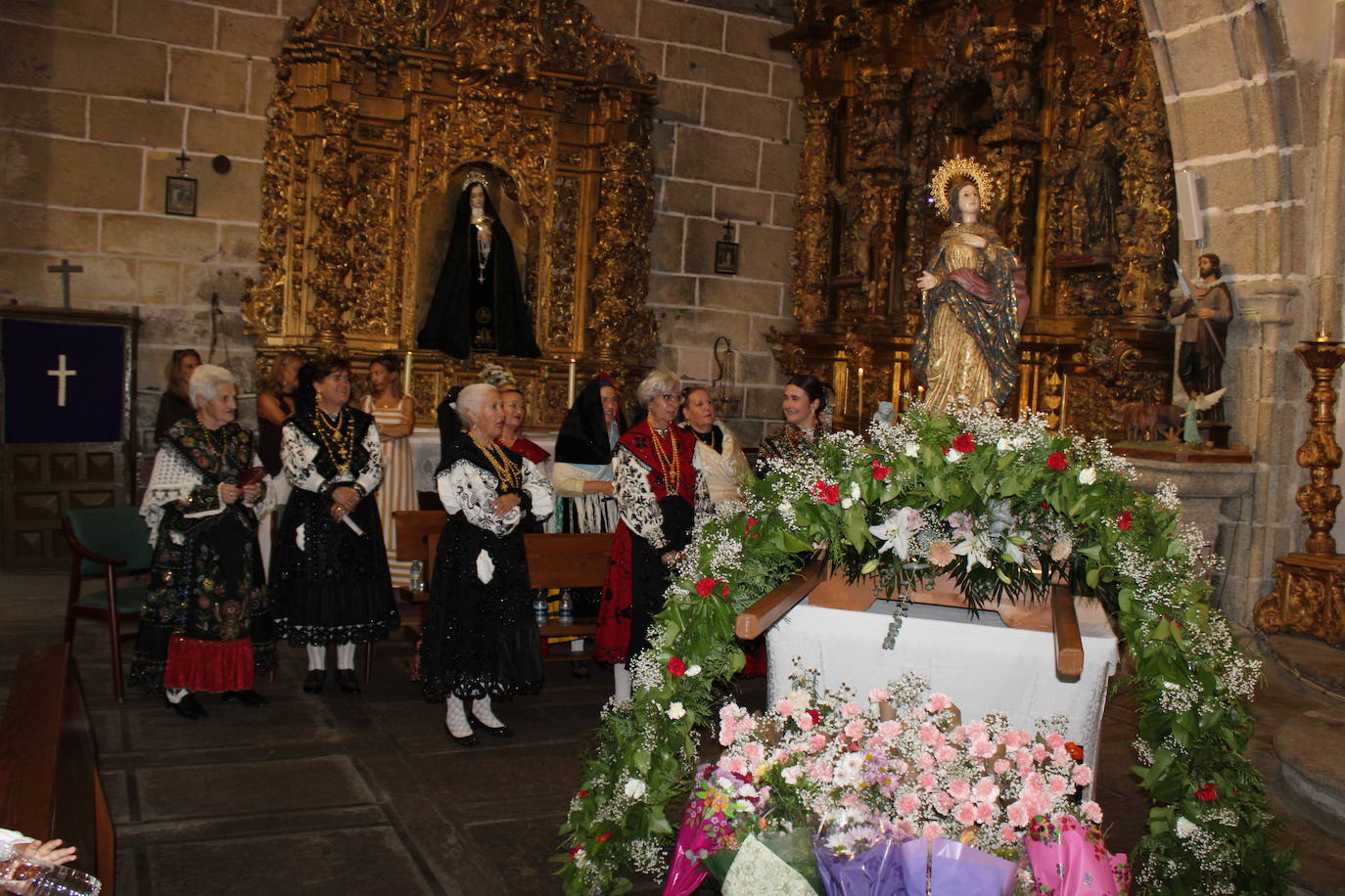 Puente del Congosto honra a la Virgen de la Asunción como antesala del día grande en honor a San Roque