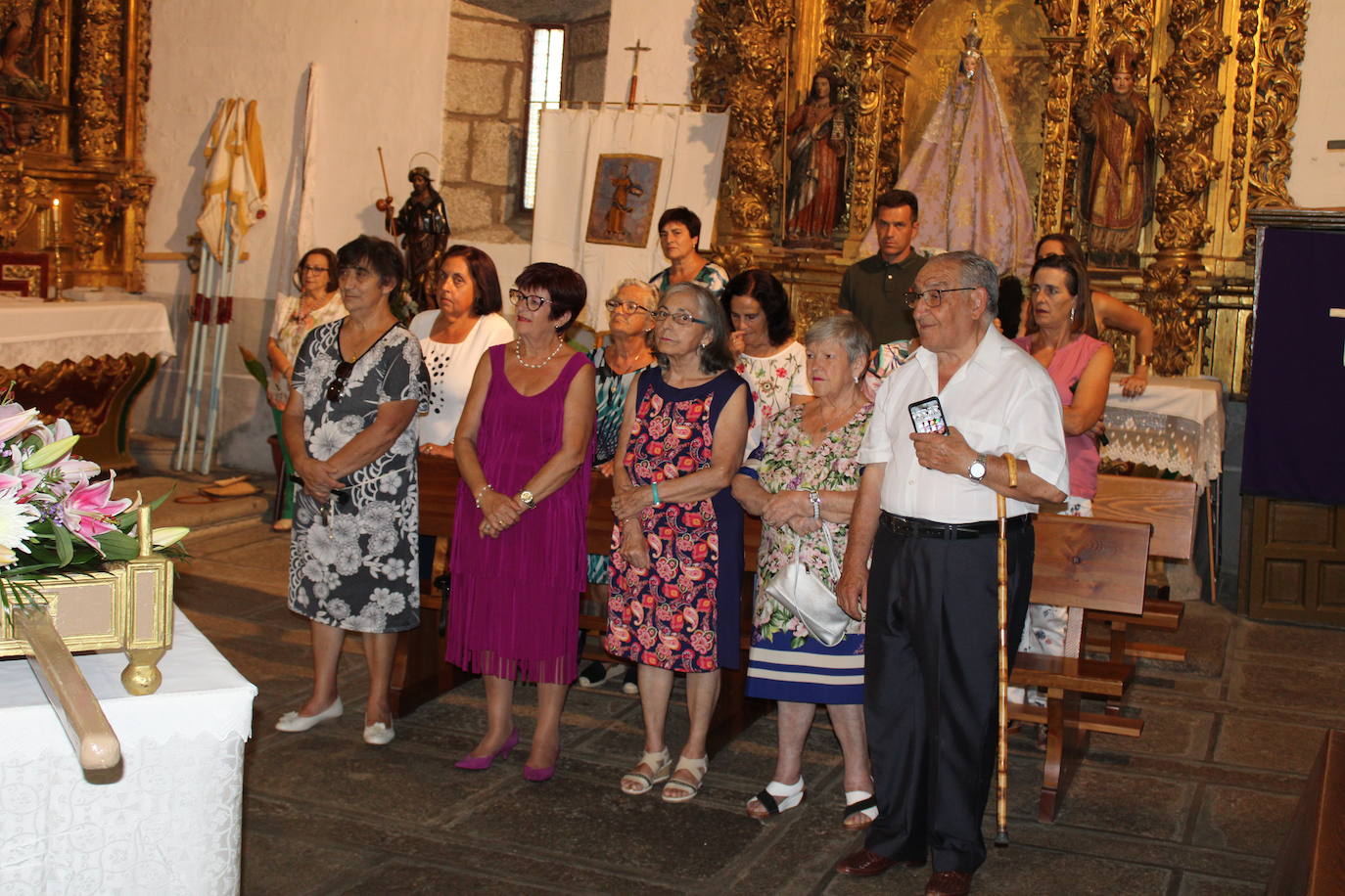 Puente del Congosto honra a la Virgen de la Asunción como antesala del día grande en honor a San Roque