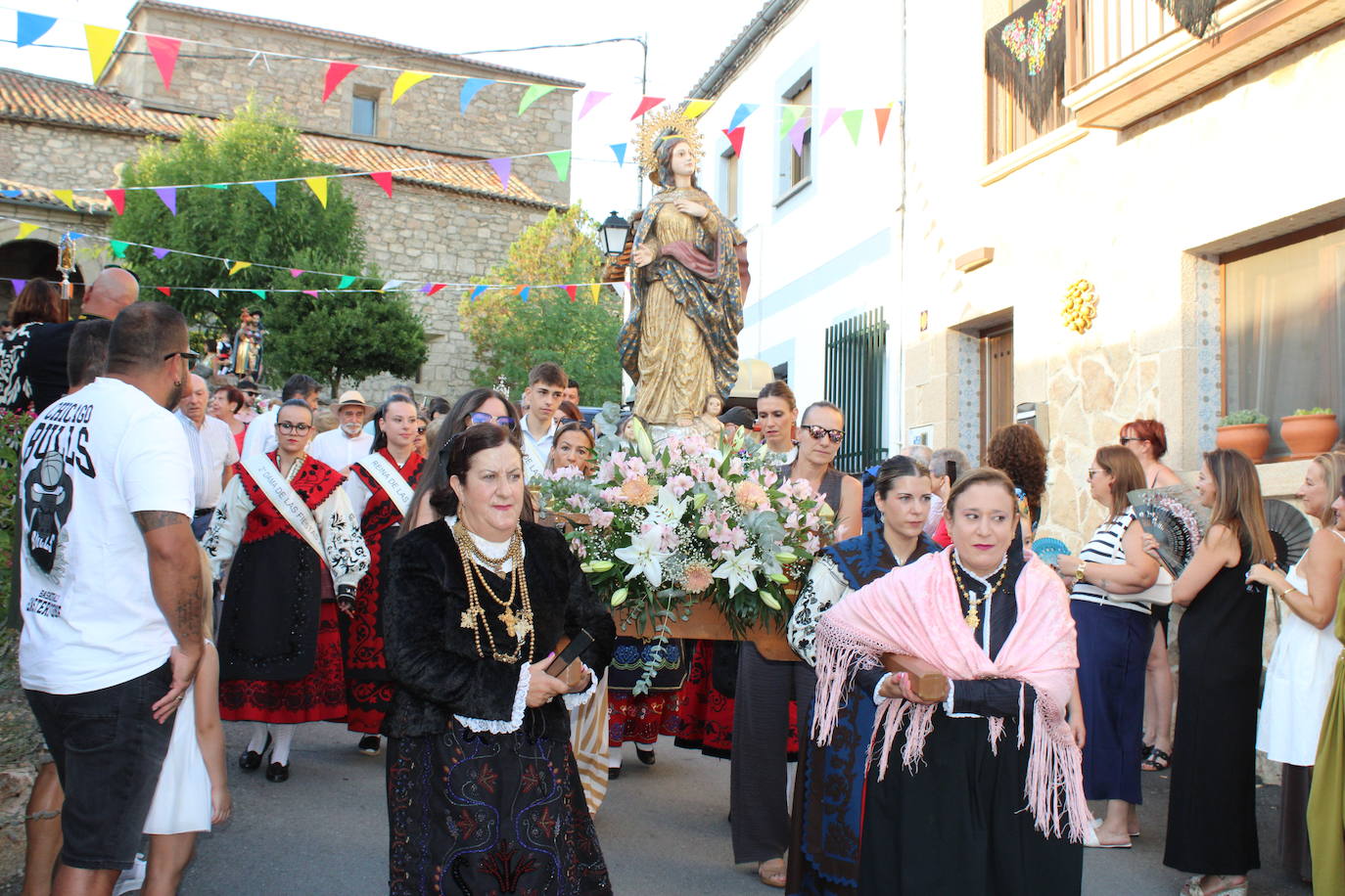Puente del Congosto honra a la Virgen de la Asunción como antesala del día grande en honor a San Roque