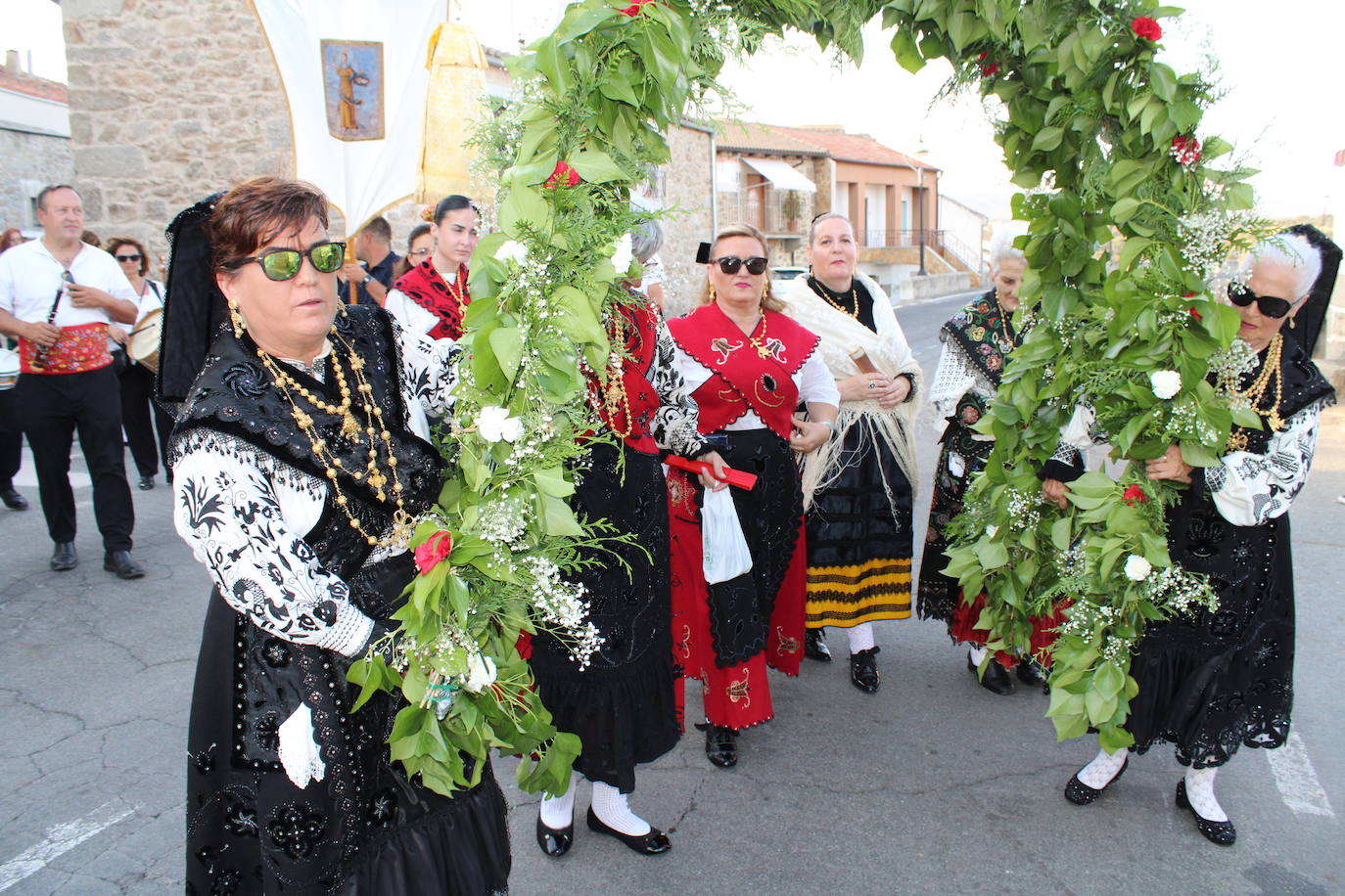 Puente del Congosto honra a la Virgen de la Asunción como antesala del día grande en honor a San Roque