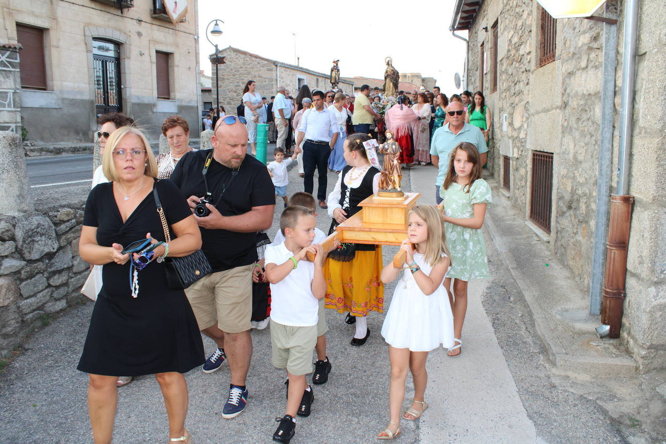 Puente del Congosto honra a la Virgen de la Asunción como antesala del día grande en honor a San Roque