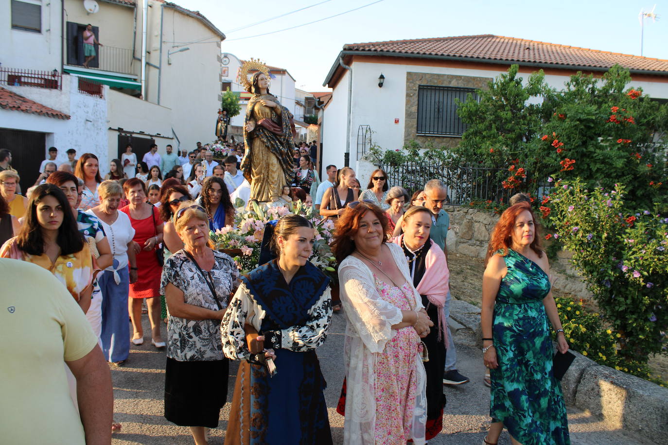 Puente del Congosto honra a la Virgen de la Asunción como antesala del día grande en honor a San Roque