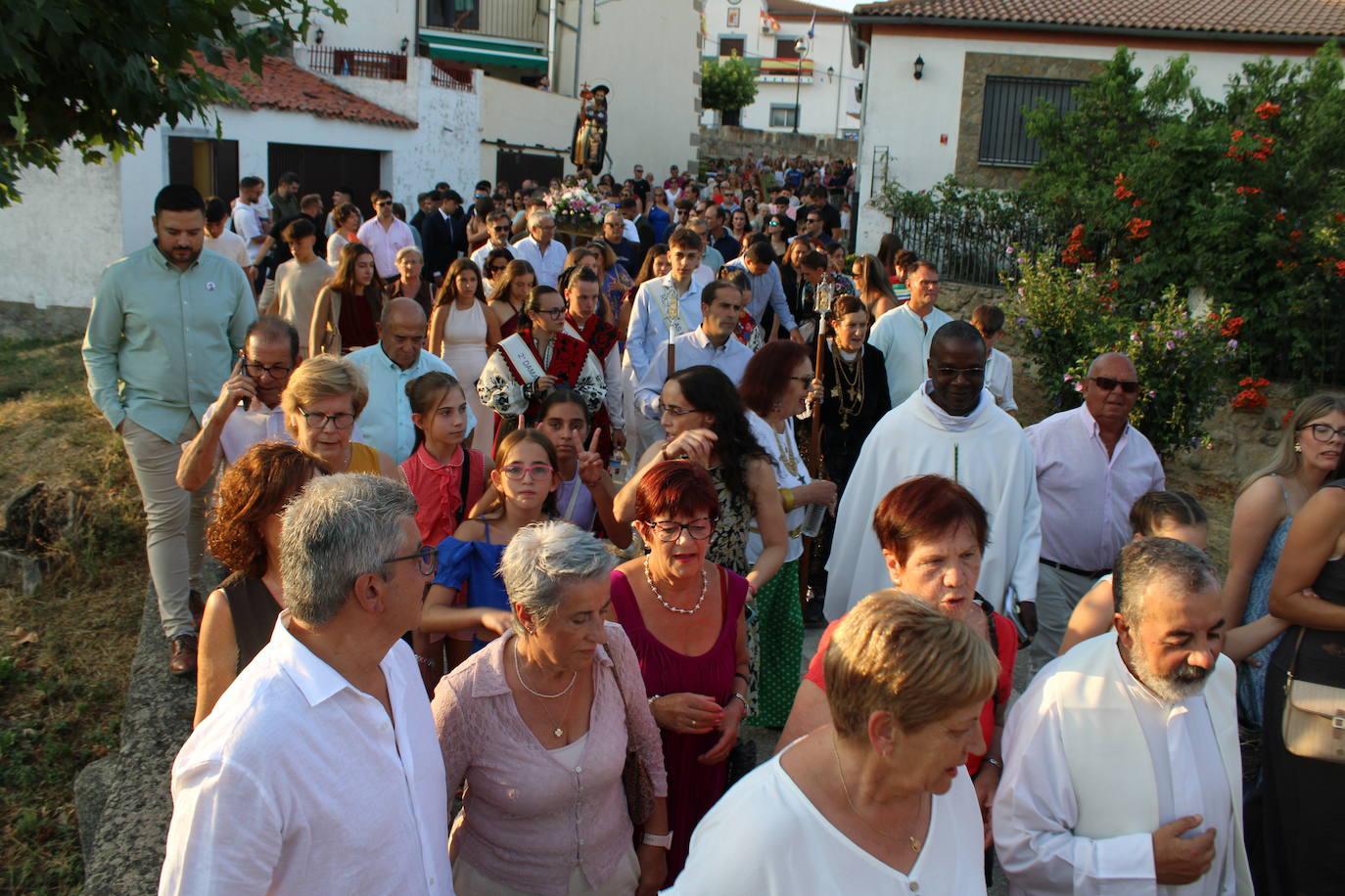 Puente del Congosto honra a la Virgen de la Asunción como antesala del día grande en honor a San Roque