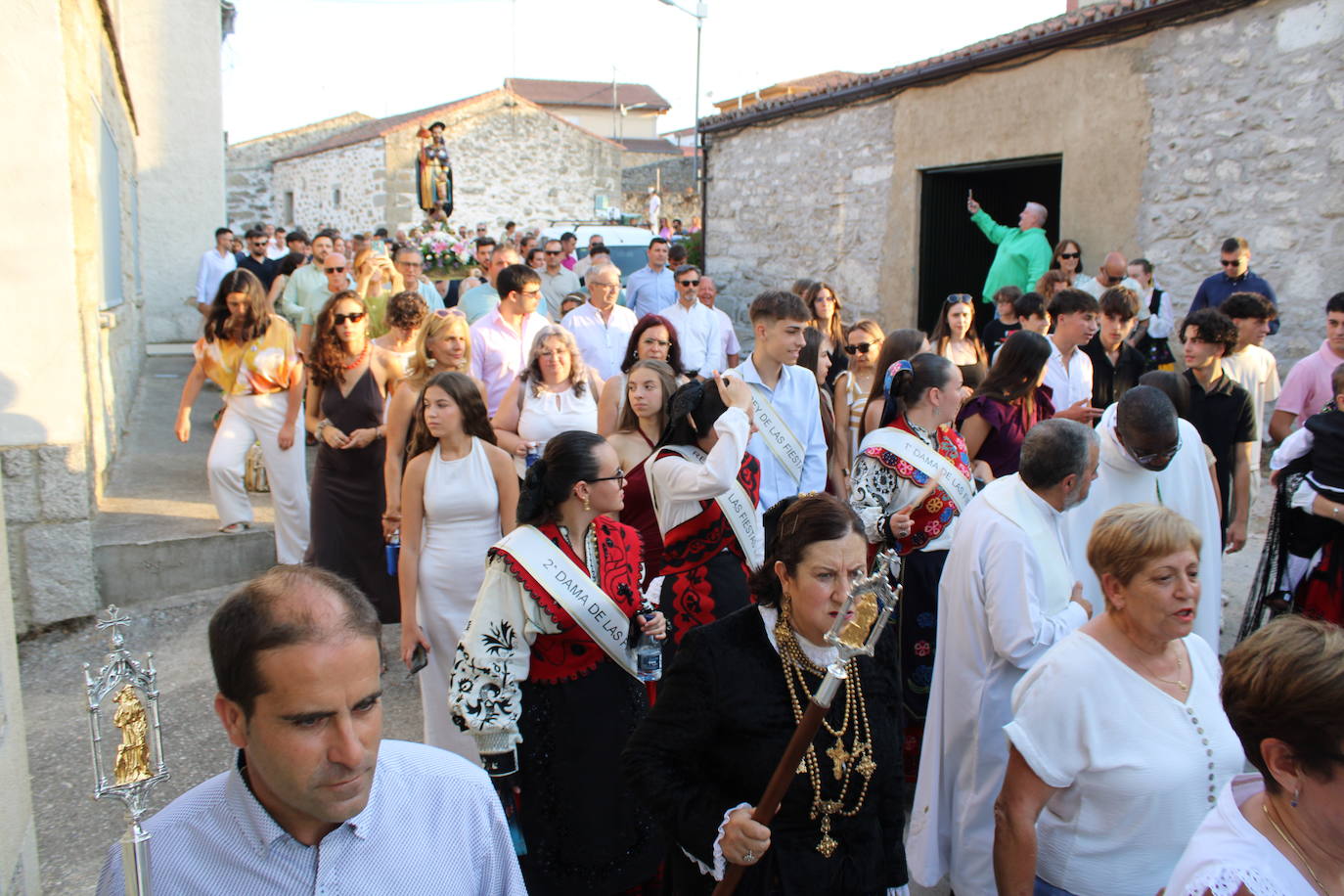 Puente del Congosto honra a la Virgen de la Asunción como antesala del día grande en honor a San Roque