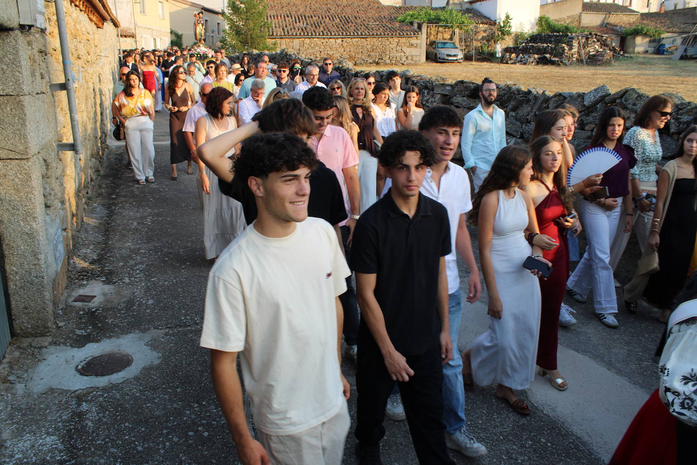 Puente del Congosto honra a la Virgen de la Asunción como antesala del día grande en honor a San Roque