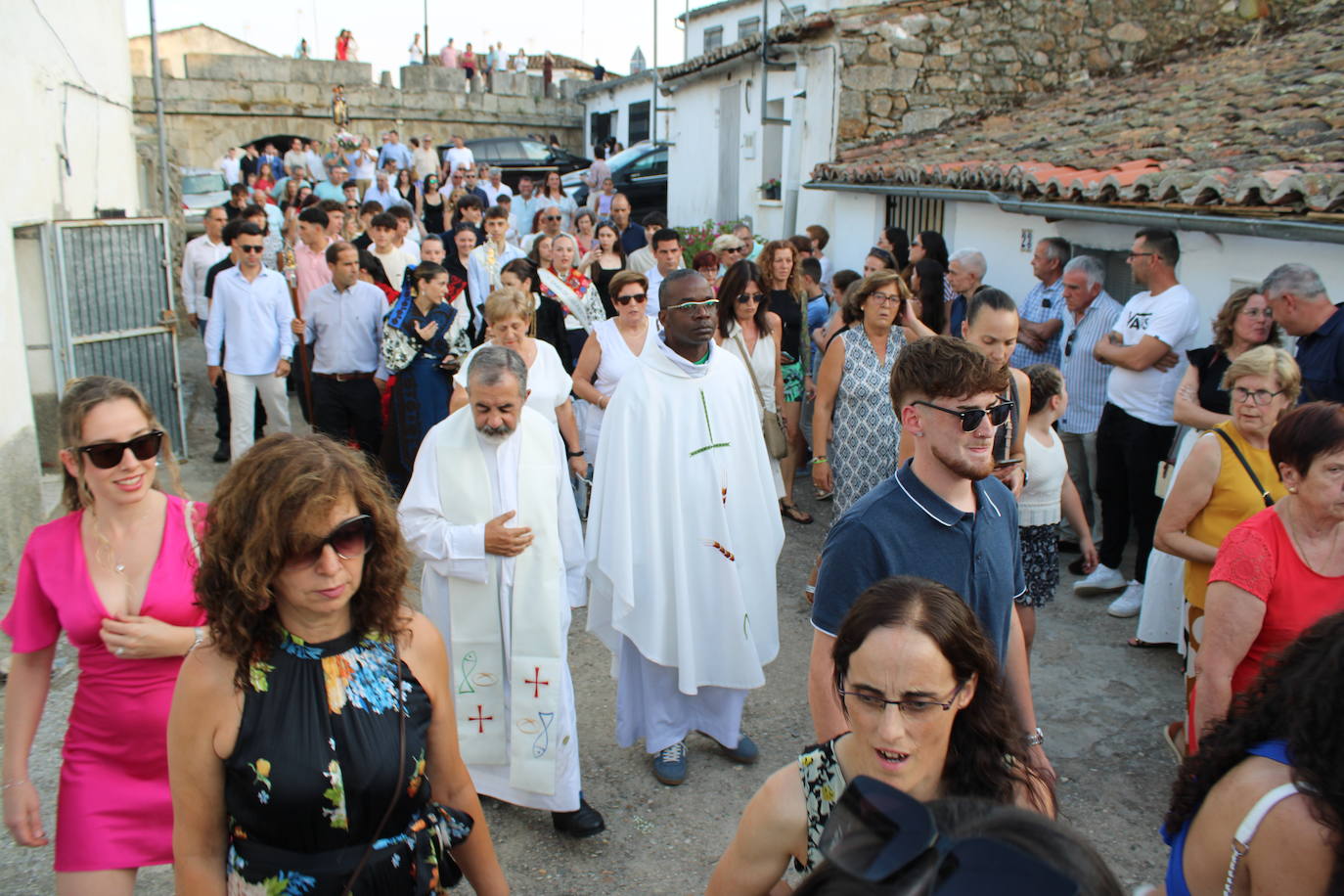 Puente del Congosto honra a la Virgen de la Asunción como antesala del día grande en honor a San Roque