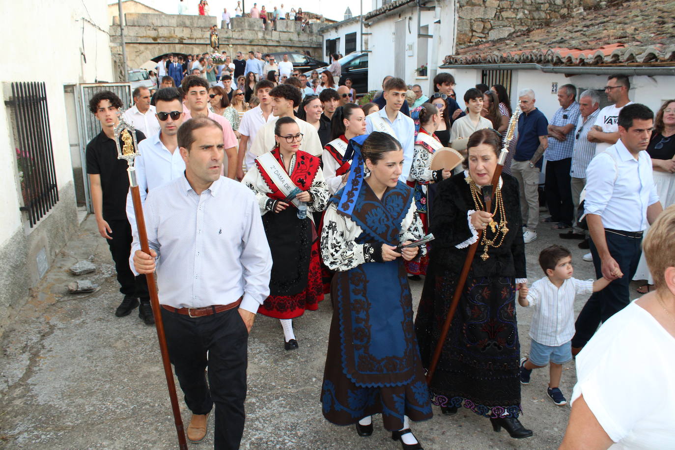 Puente del Congosto honra a la Virgen de la Asunción como antesala del día grande en honor a San Roque