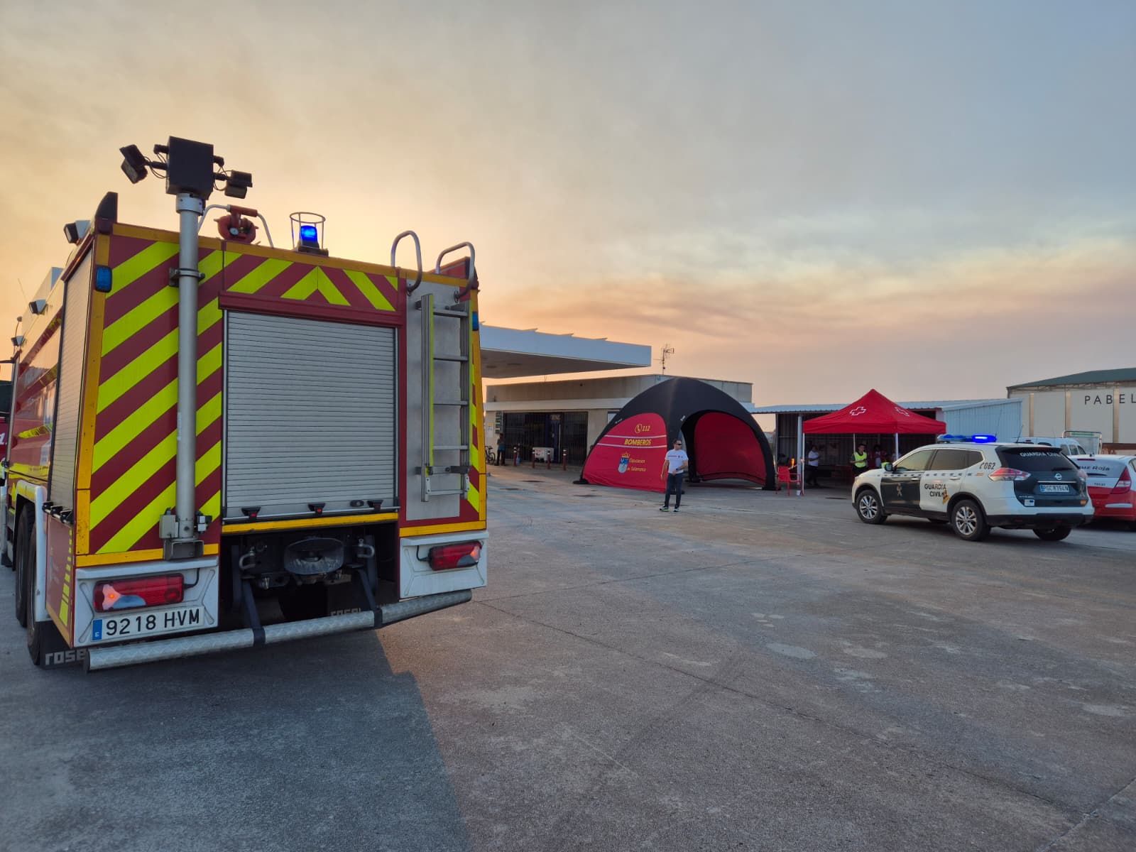 Los incendios de la provincia de este sábado, en imágenes