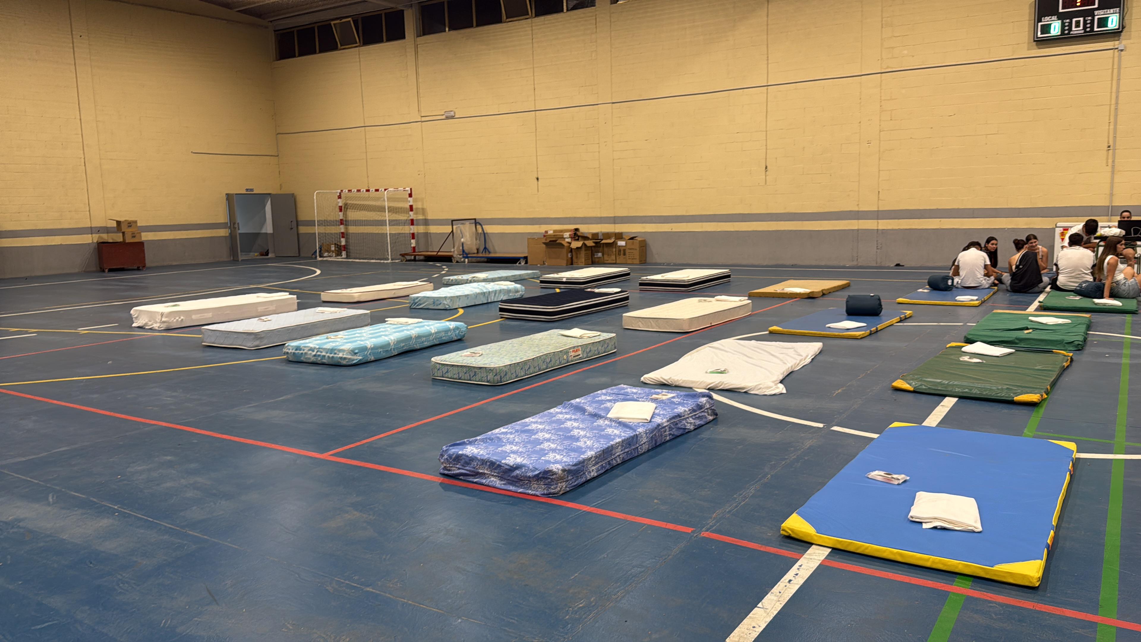 La noche más larga para los que huyeron del incendio y que fueron acogidos en Ledesma: &quot;La gente llegaba con muchos nervios&quot;