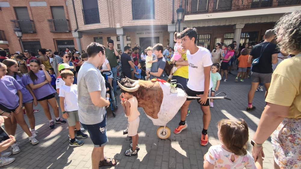 Multitudinario encierro infantil de Macotera