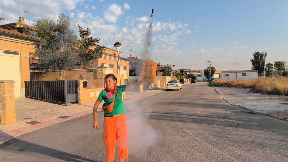 Grandes dosis de animación juvenil por las calles de Babilafuente