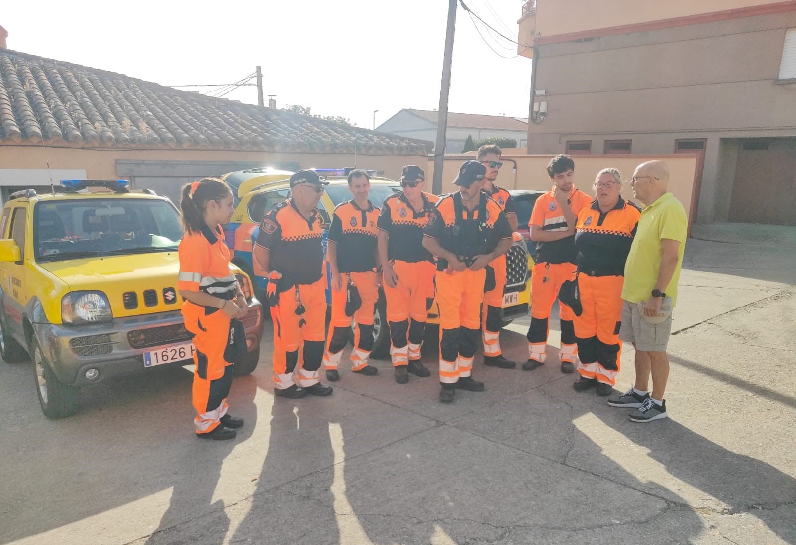 La noche más larga para los que huyeron del incendio y que fueron acogidos en Ledesma: &quot;La gente llegaba con muchos nervios&quot;