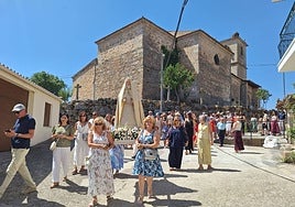 La procesión con la Virgen de la Asunción abrió los actos religiosos