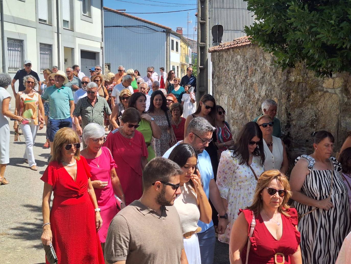 Sorihuela acompaña a la Virgen de la Asunción en su día de fiesta