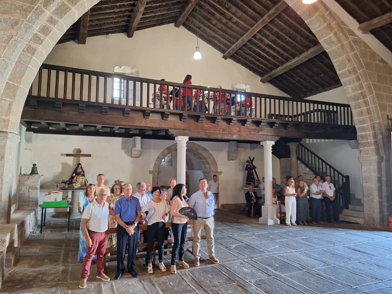 Sorihuela acompaña a la Virgen de la Asunción en su día de fiesta