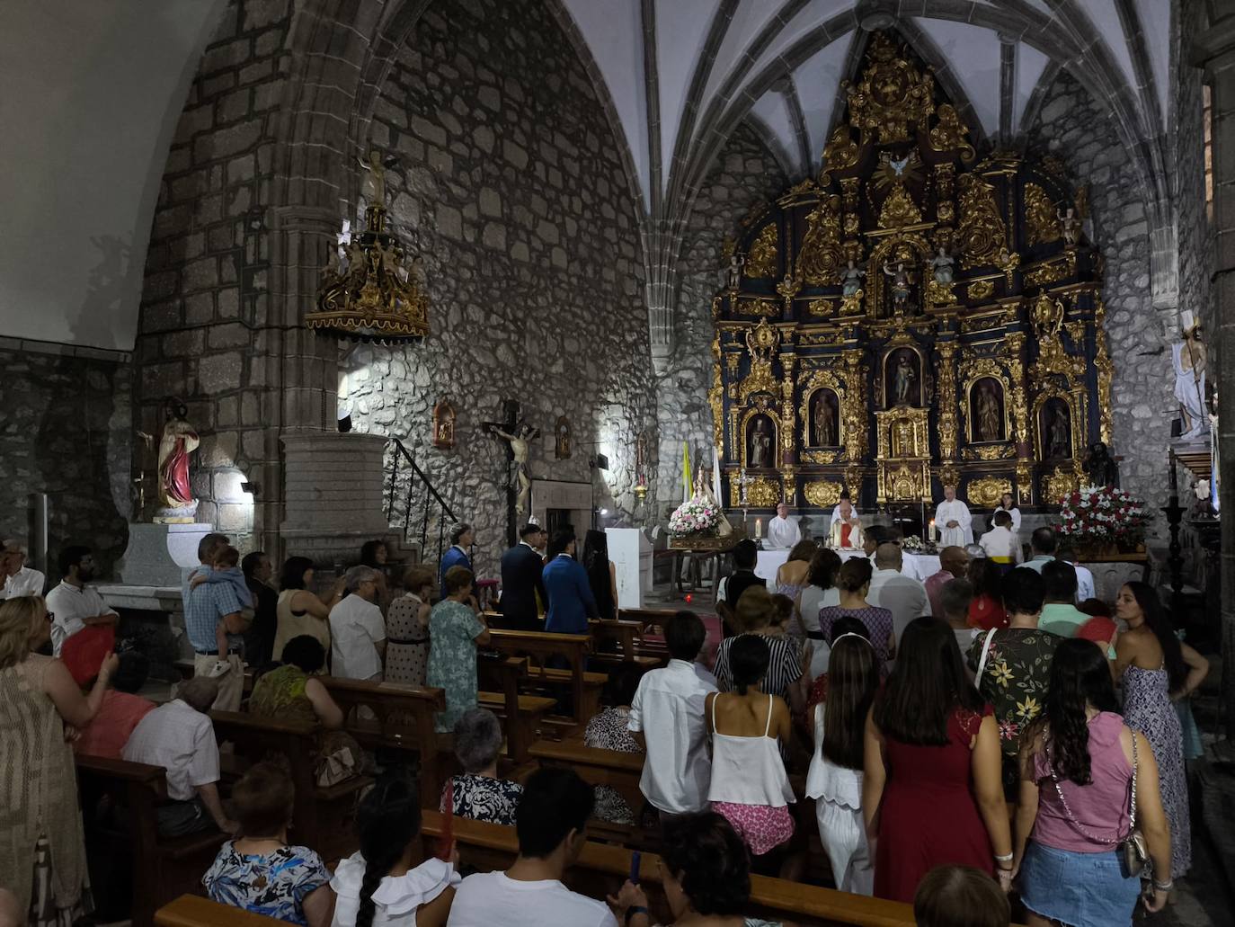 Ledrada vive una intensa jornada por San Roque