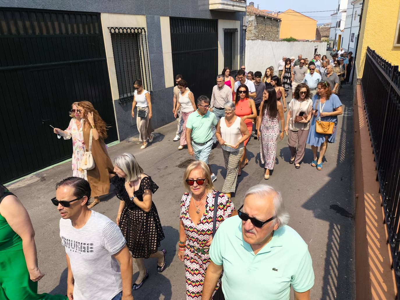 Ledrada vive una intensa jornada por San Roque