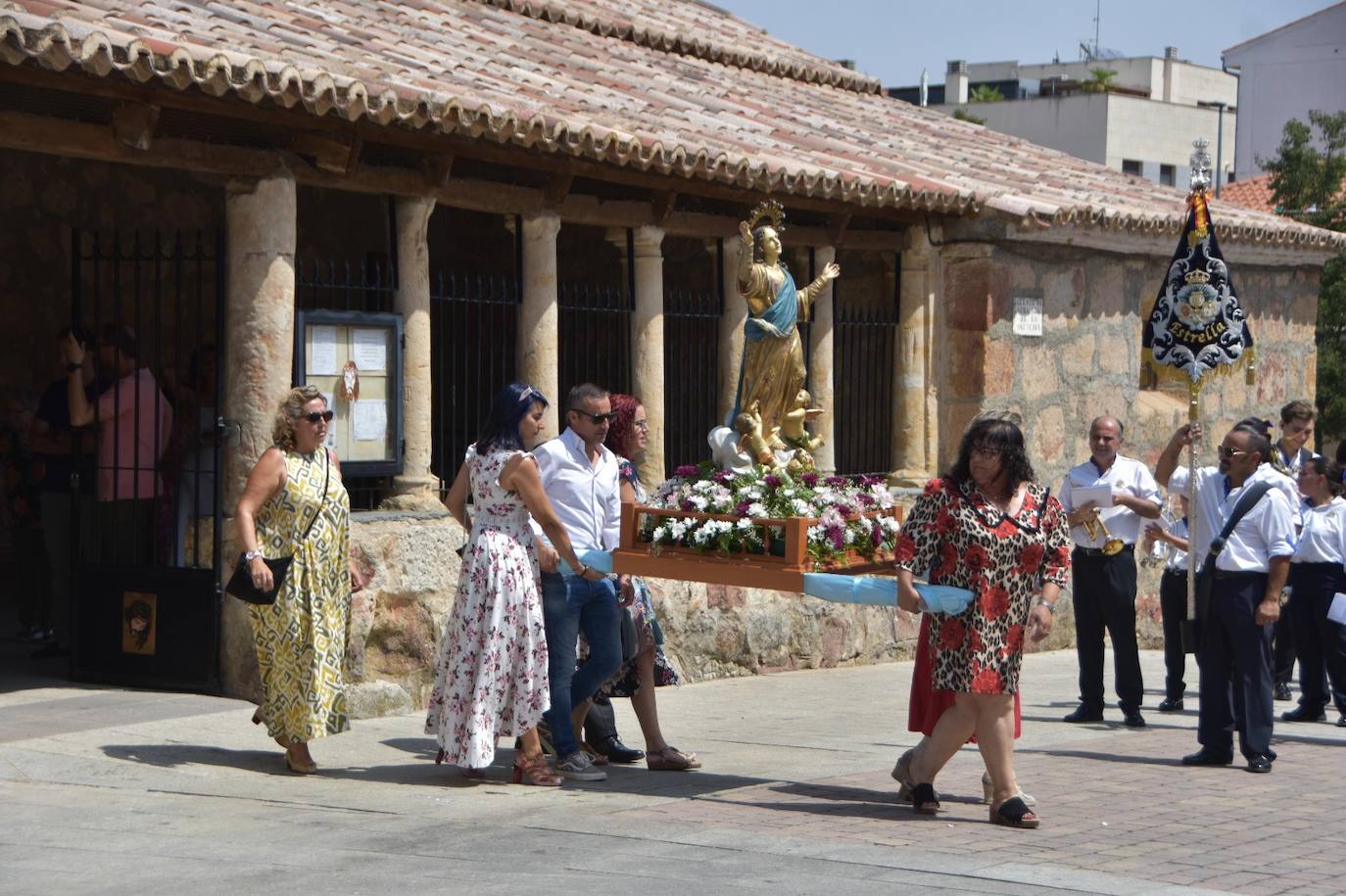 Carbajosa rinde honores a San Roque