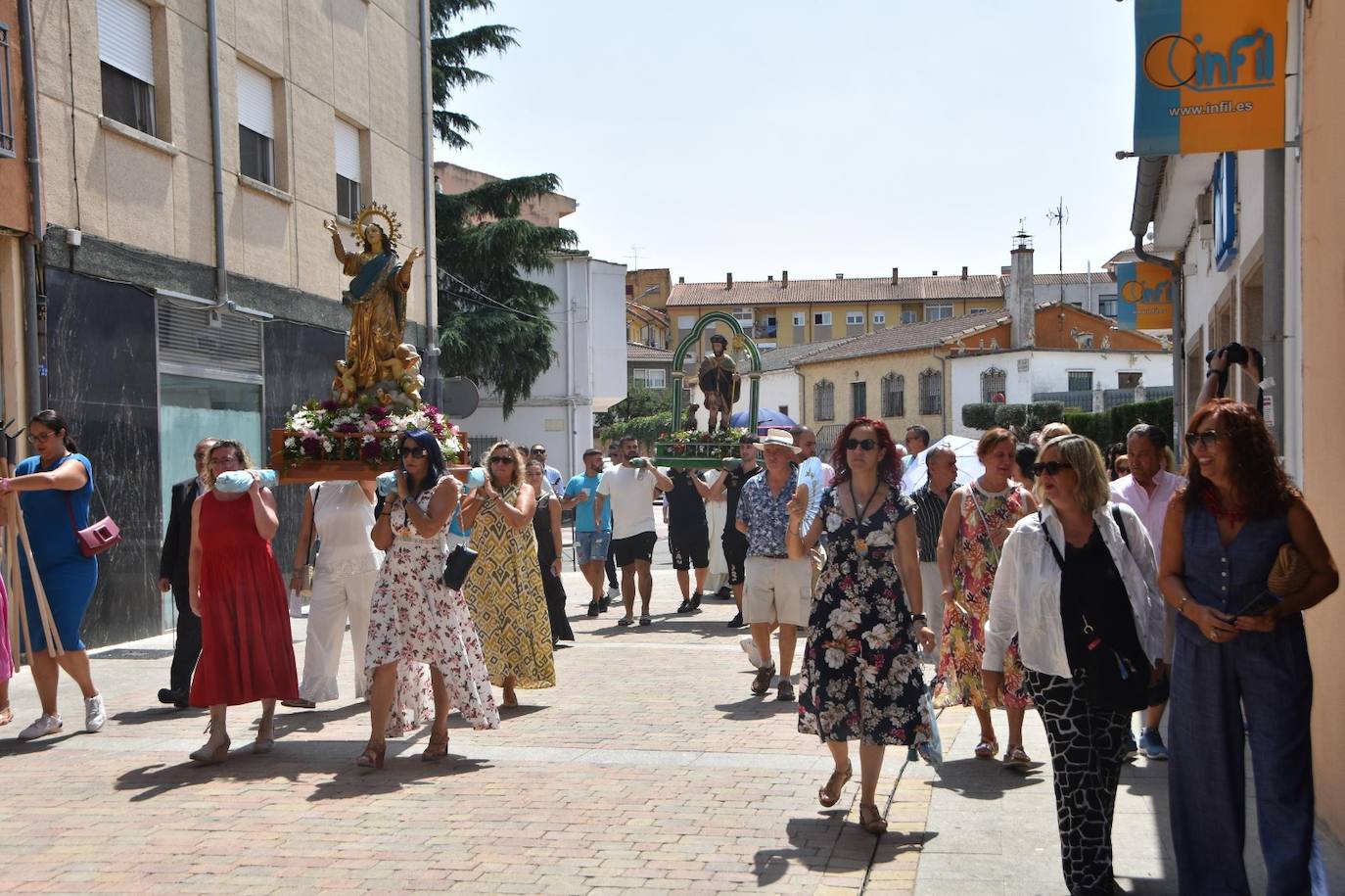 Carbajosa rinde honores a San Roque