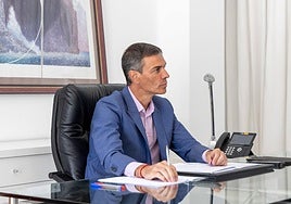 El presidente del Gobierno, Pedro Sánchez.