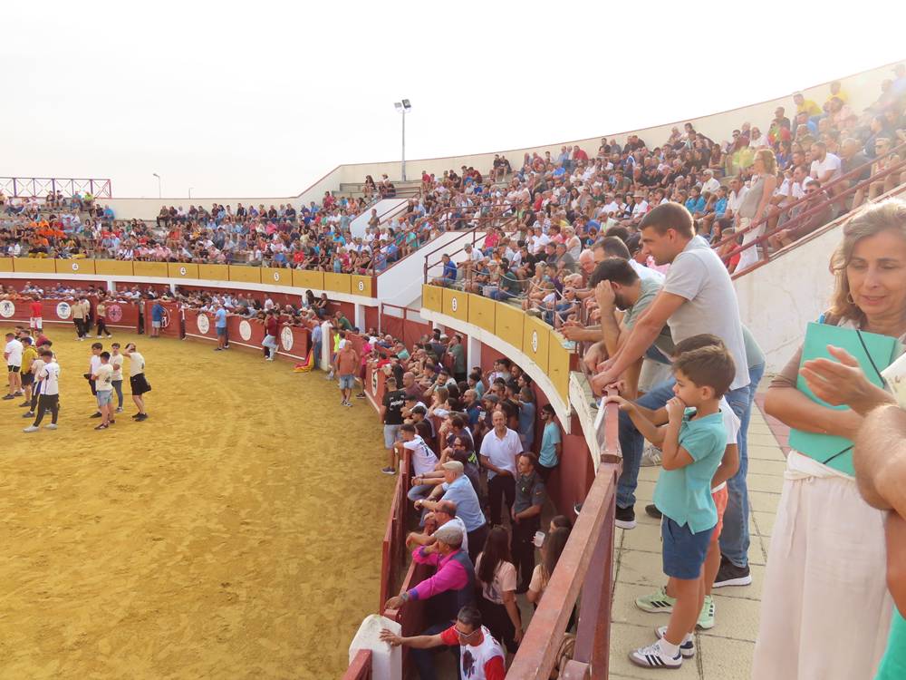 Multitudinario segundo encierro en Macotera