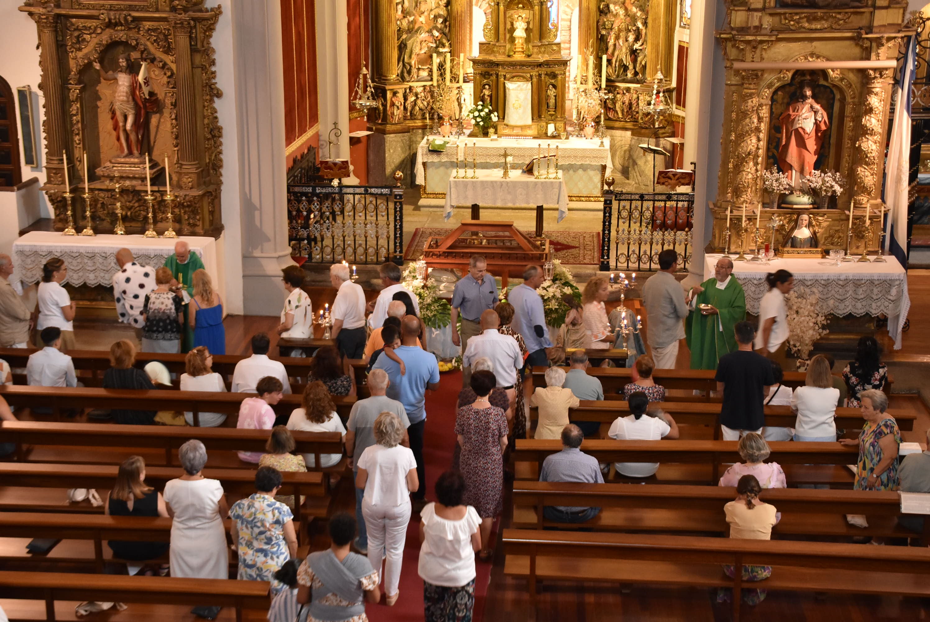 La iglesia de Santa María de Béjar estrena la rehabilitada capilla de Jesús Nazareno