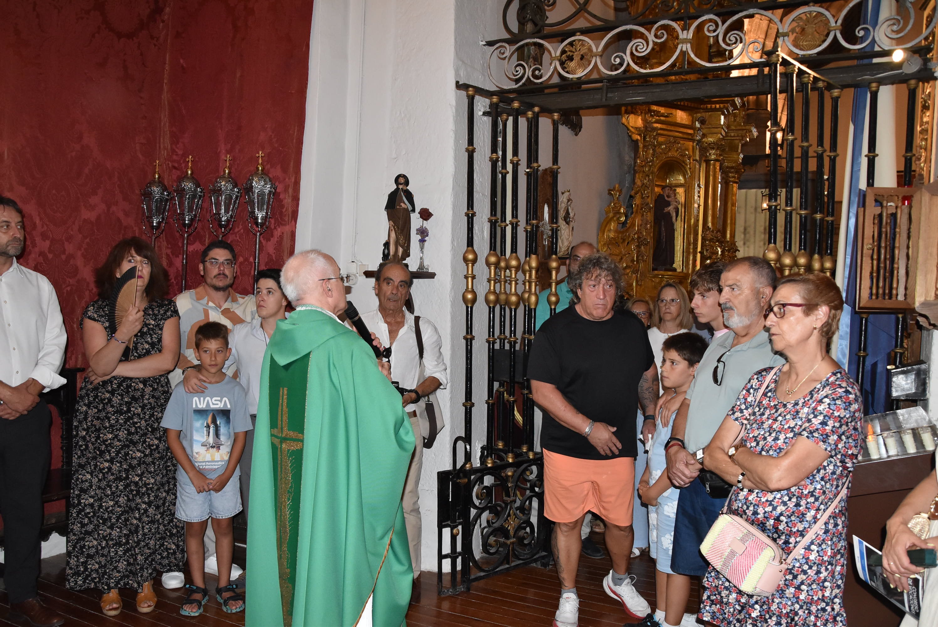 La iglesia de Santa María de Béjar estrena la rehabilitada capilla de Jesús Nazareno