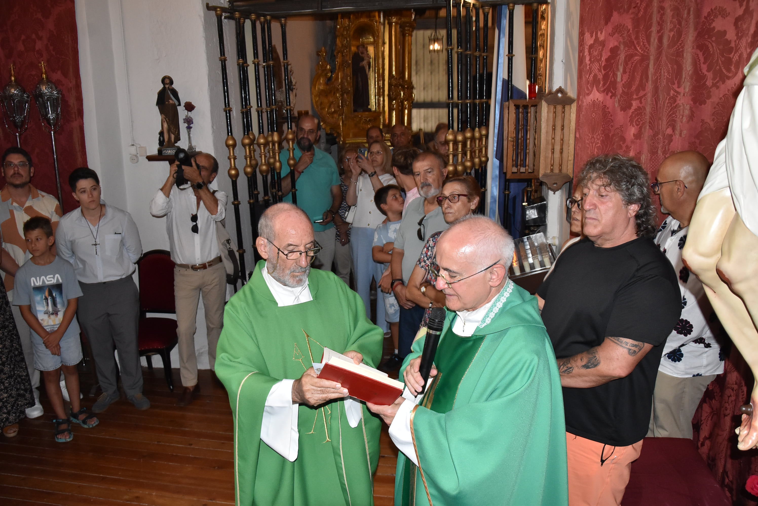 La iglesia de Santa María de Béjar estrena la rehabilitada capilla de Jesús Nazareno