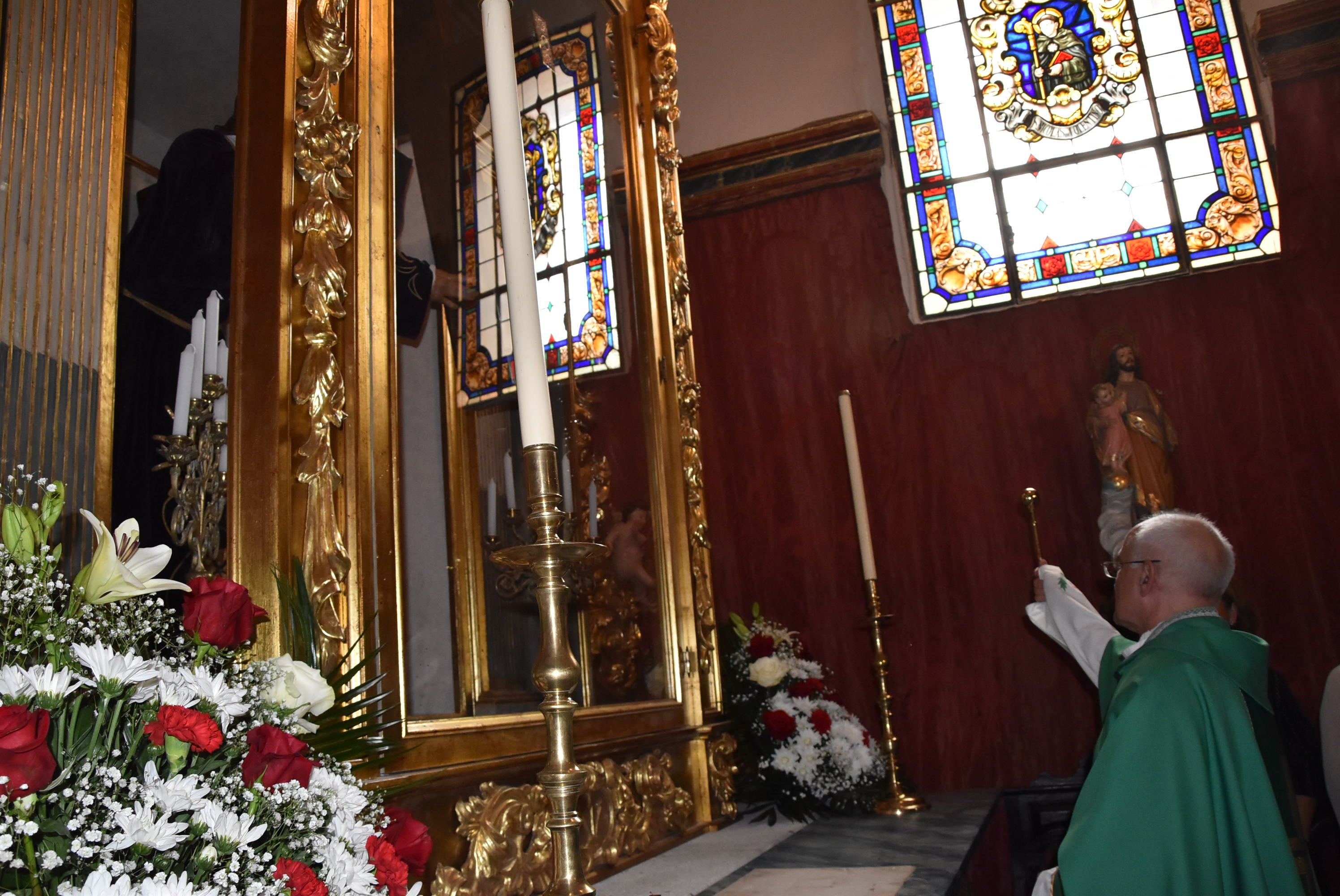 La iglesia de Santa María de Béjar estrena la rehabilitada capilla de Jesús Nazareno
