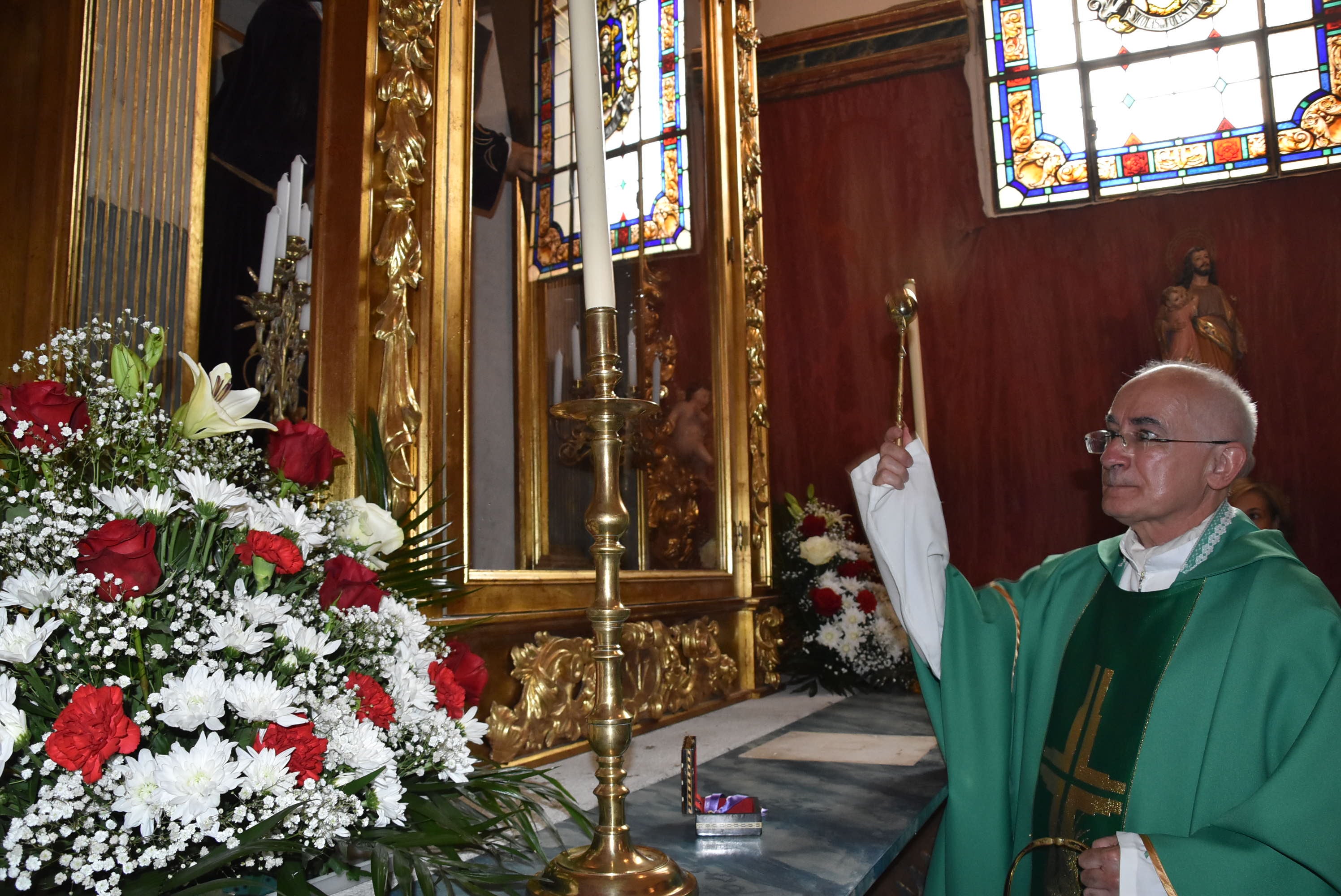 La iglesia de Santa María de Béjar estrena la rehabilitada capilla de Jesús Nazareno
