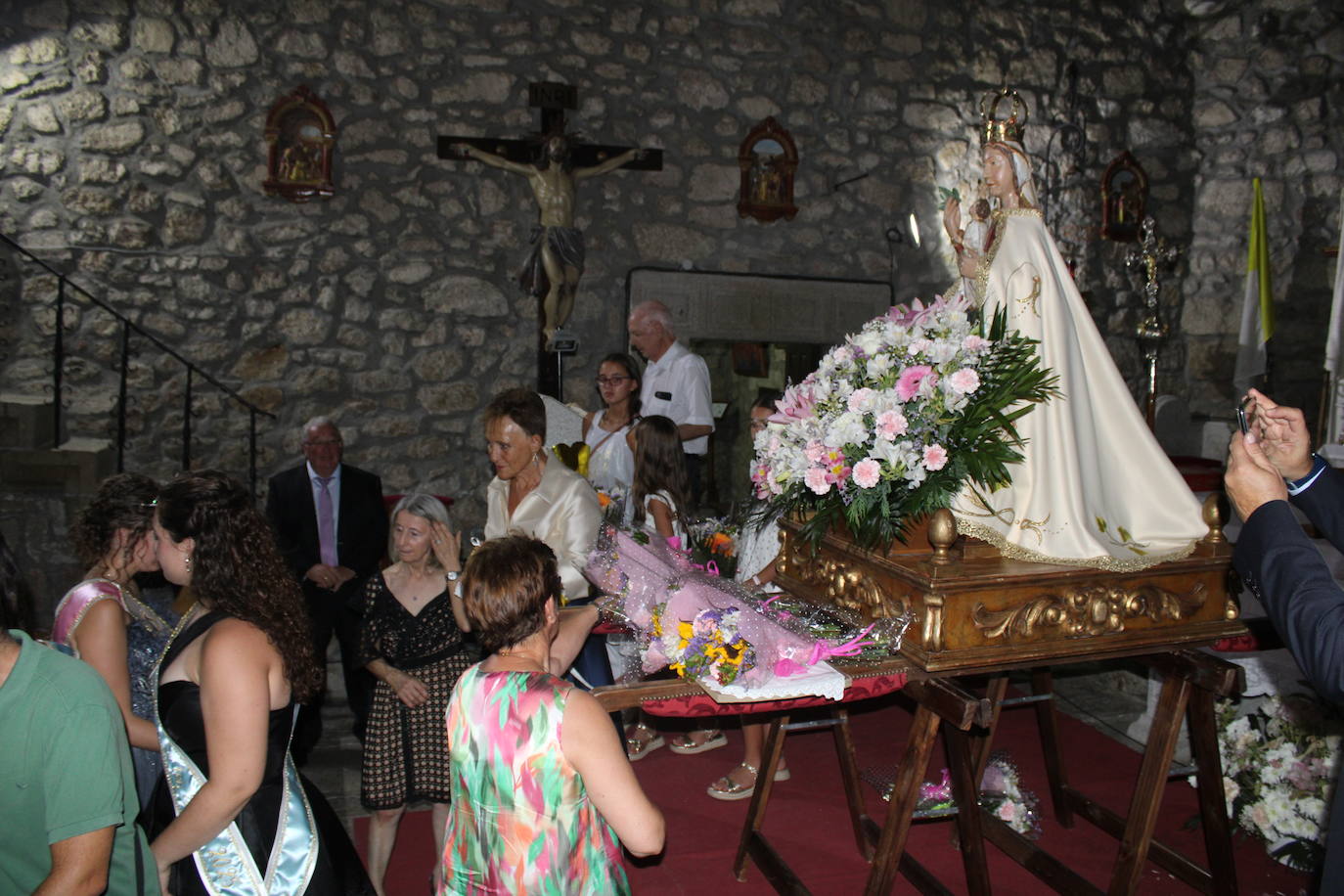 Ledrada vive una intensa jornada por San Roque