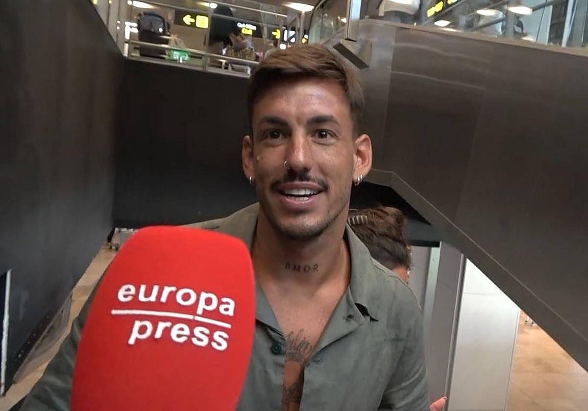 Luitingo, ante el micrófono de Europa Press.