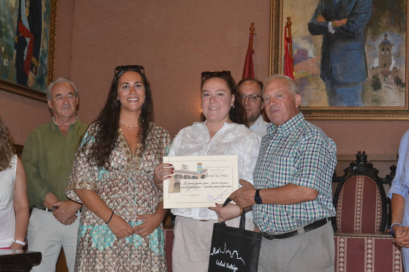 Ciudad Rodrigo entrega los premios del Martes Mayor a los galardonados