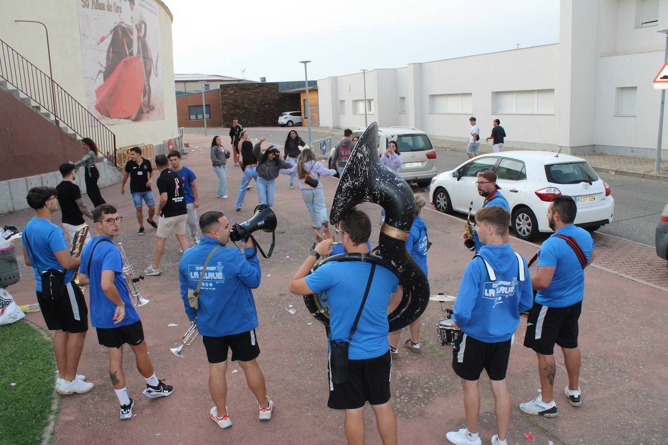 Guijuelo vive con intensidad la vaquilla del aguardiente