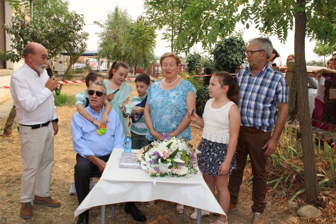 Fin de fiesta con homenaje y relevo en la Hermandad de San Roque en Puente del Congosto