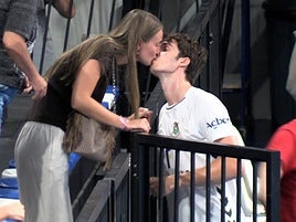 Pablo Urdangarín y su novia.