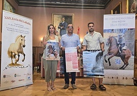 Joana Veloso, Ramón Sastre y Víctor Gómez.