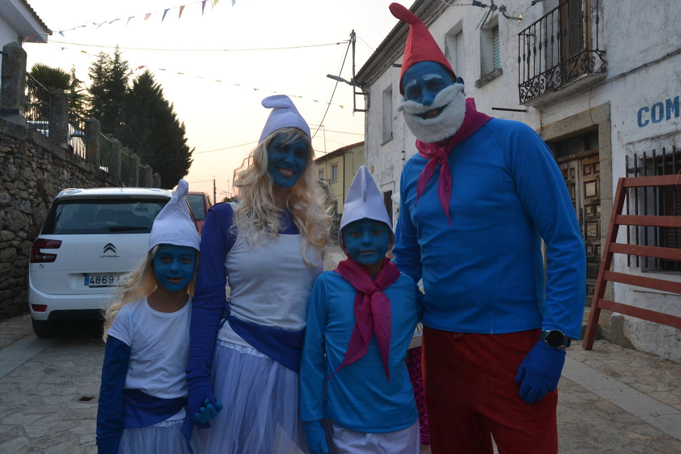 Los vecinos de El Cabaco, estrellas de las fiestas
