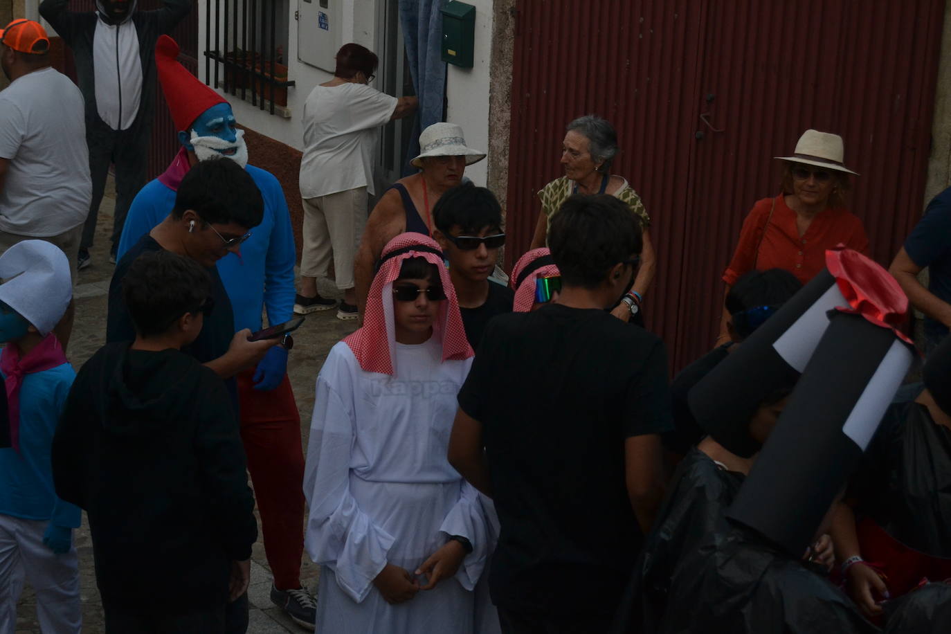 Los vecinos de El Cabaco, estrellas de las fiestas