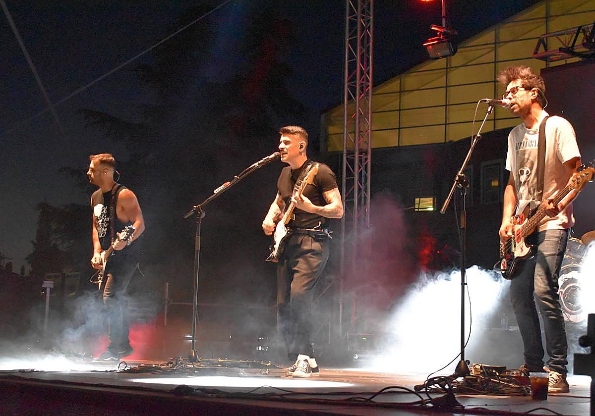 El grupo Pignoise, en concierto.